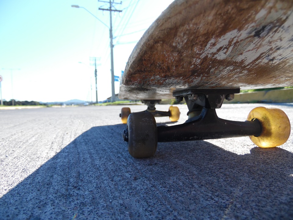 Un skate électrique